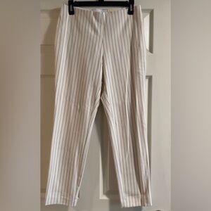 A New Day Cream Pants with Black Stripes